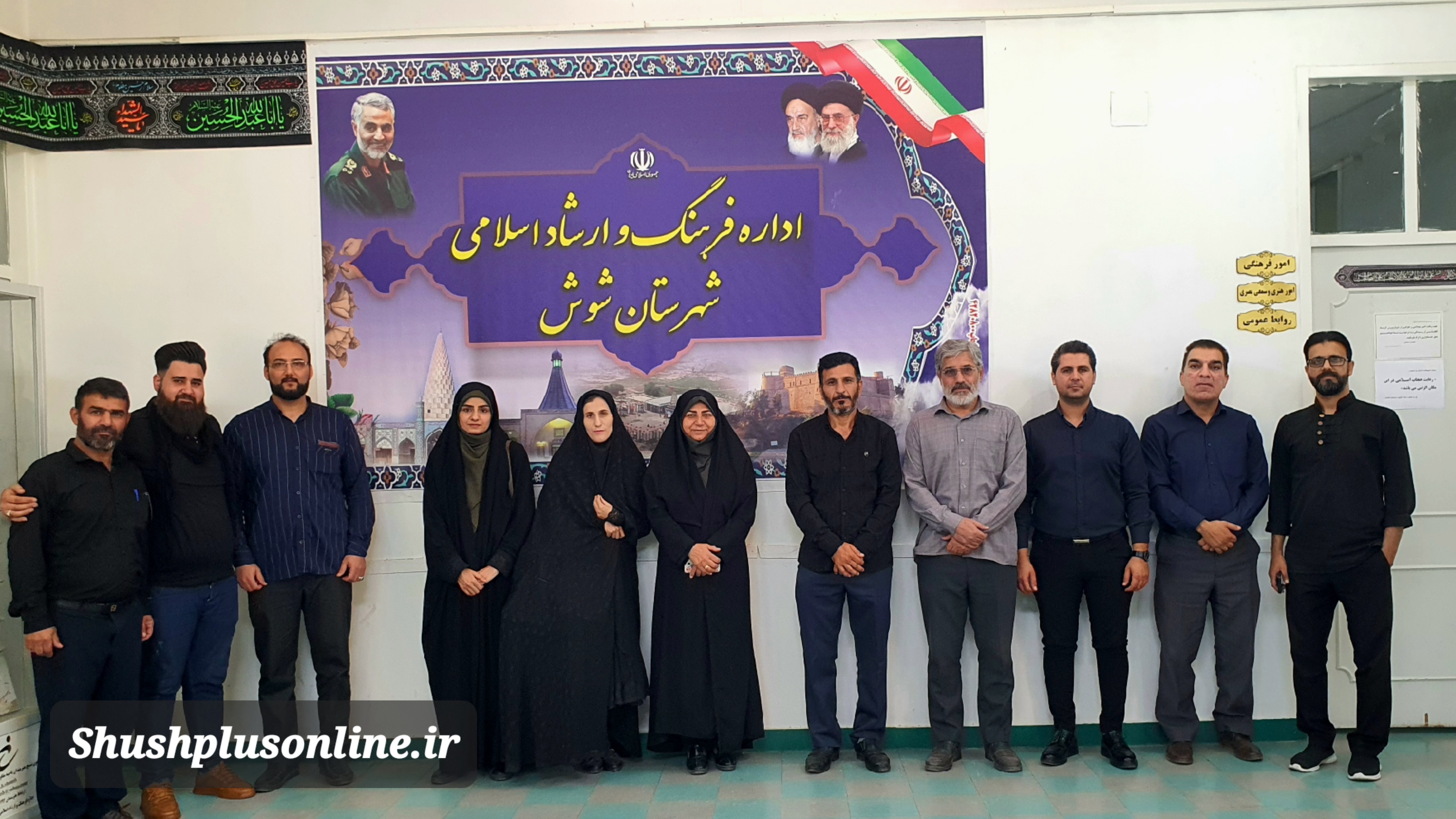 جلسه هم اندیشی کانون بسیج هنرمندان سپاه ناحیه شوش با اداره فرهنگ و ارشاد شهرستان برگزار شد